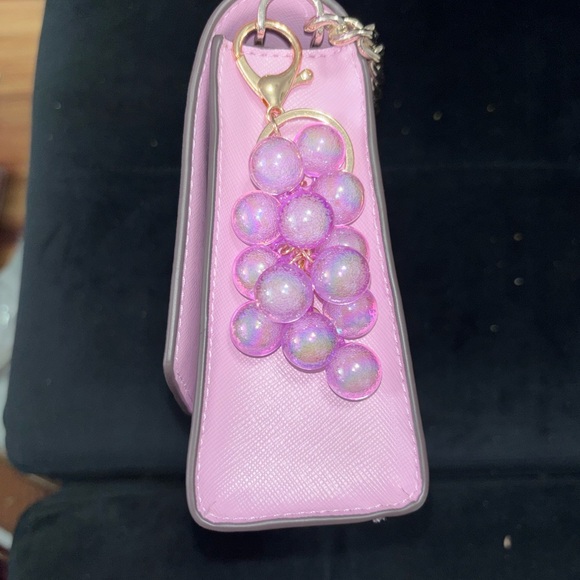 kate spade Carson Light Pink Leather Crossbody with Gold Chain - Picture 3 of 10